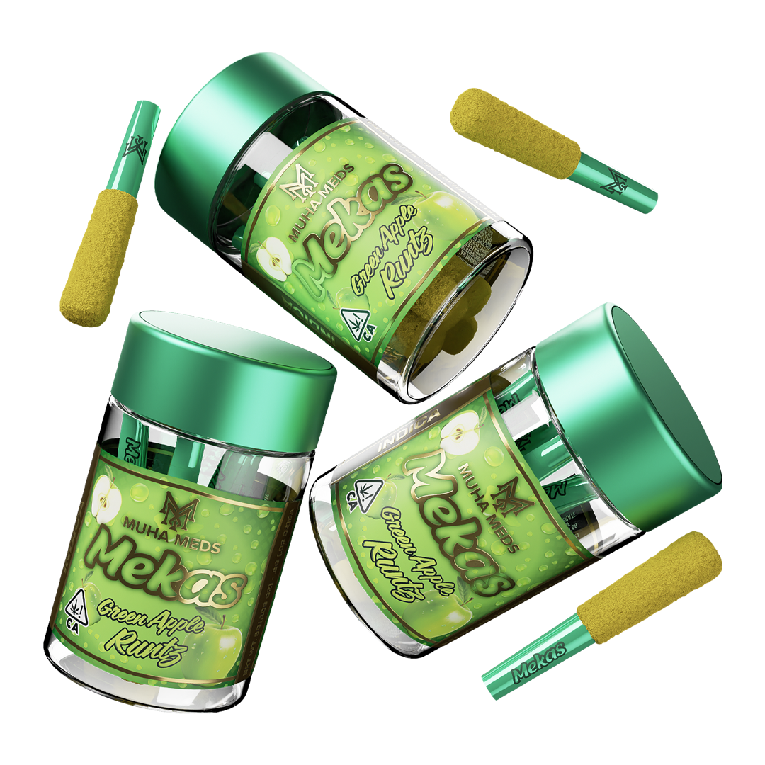 GREEN APPLE RUNTZ | INDICA - Muha Meds Official